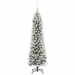 HKH Árvore de Natal Artificial com 150 Leds e Branco - Verde