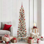 HKH Árvore de Natal Artificial com 300 Leds e Branco - Verde