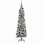 HKH Árvore de Natal Artificial com 300 Leds e Branco - Verde