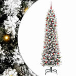 HKH Árvore de Natal Artificial com 300 Leds e Branco - Verde