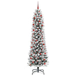HKH Árvore de Natal Artificial com 300 Leds e Branco - Verde
