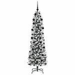HKH Árvore de Natal Artificial com 300 Leds e Branco - Verde