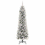 HKH Árvore de Natal Artificial com 300 Leds e Branco - Verde