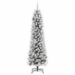 HKH Árvore de Natal Artificial com 300 Leds e Branco - Verde