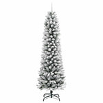 HKH Árvore de Natal Artificial com 300 Leds e Branco - Verde