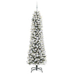 HKH Árvore de Natal Artificial com 300 Leds e Branco - Verde