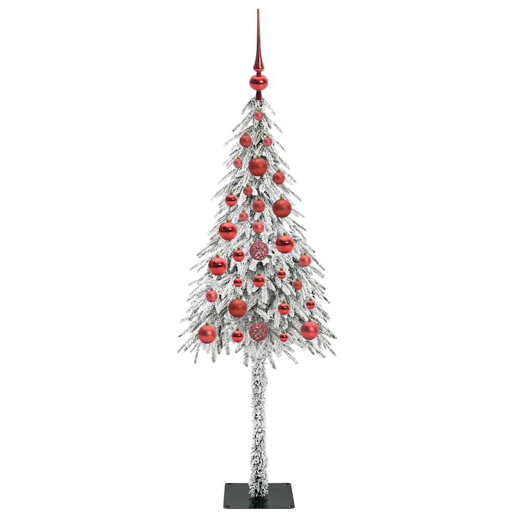 HKH Árvore de Natal com 150 Leds com Suporte Branco em Aço e PE
