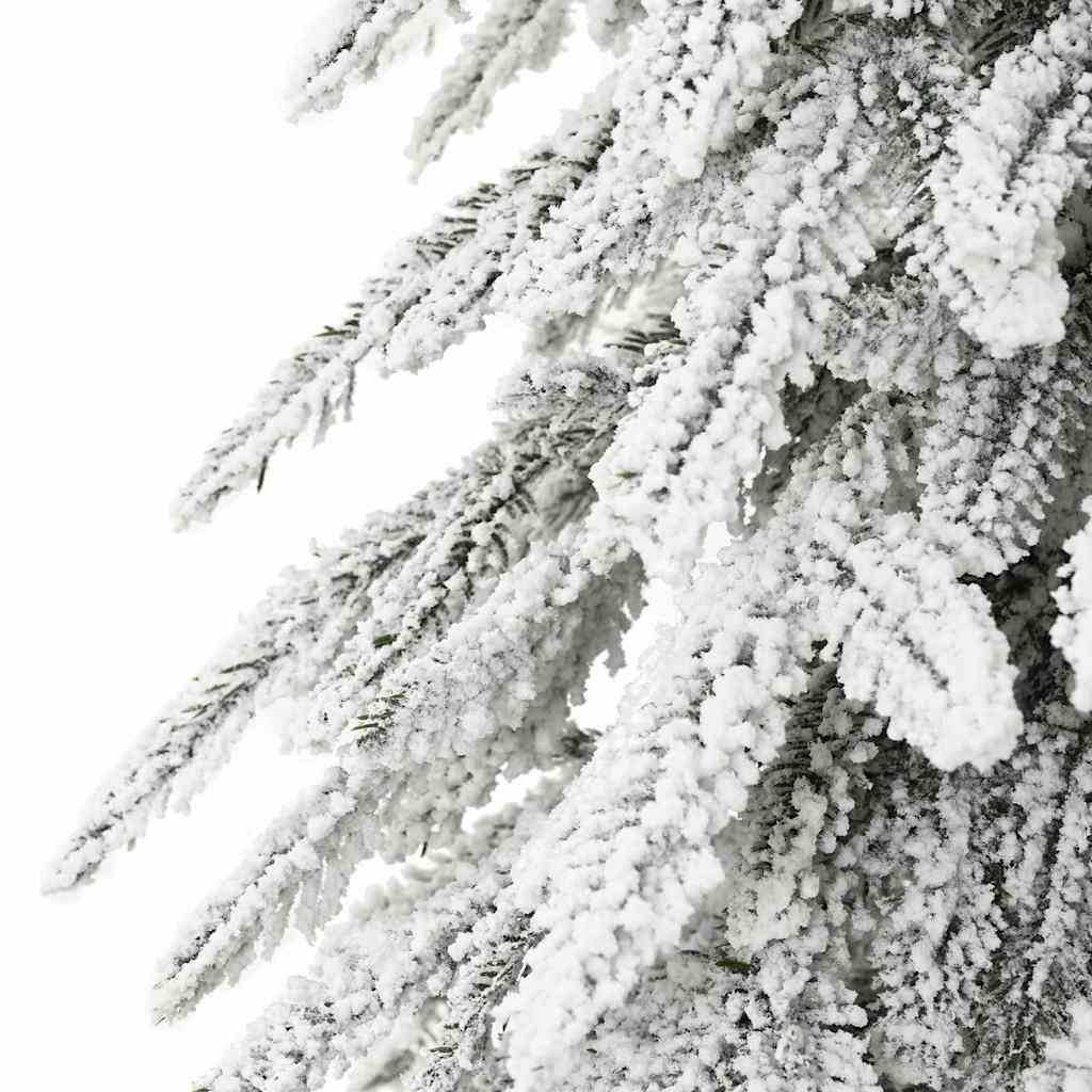 HKH Árvore de Natal com 150 Leds com Suporte Branco em Aço e PE