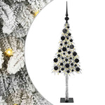HKH Árvore de Natal com 150 Leds com Suporte Branco em Aço e PE