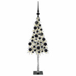 HKH Árvore de Natal com 150 Leds com Suporte Branco em Aço e PE