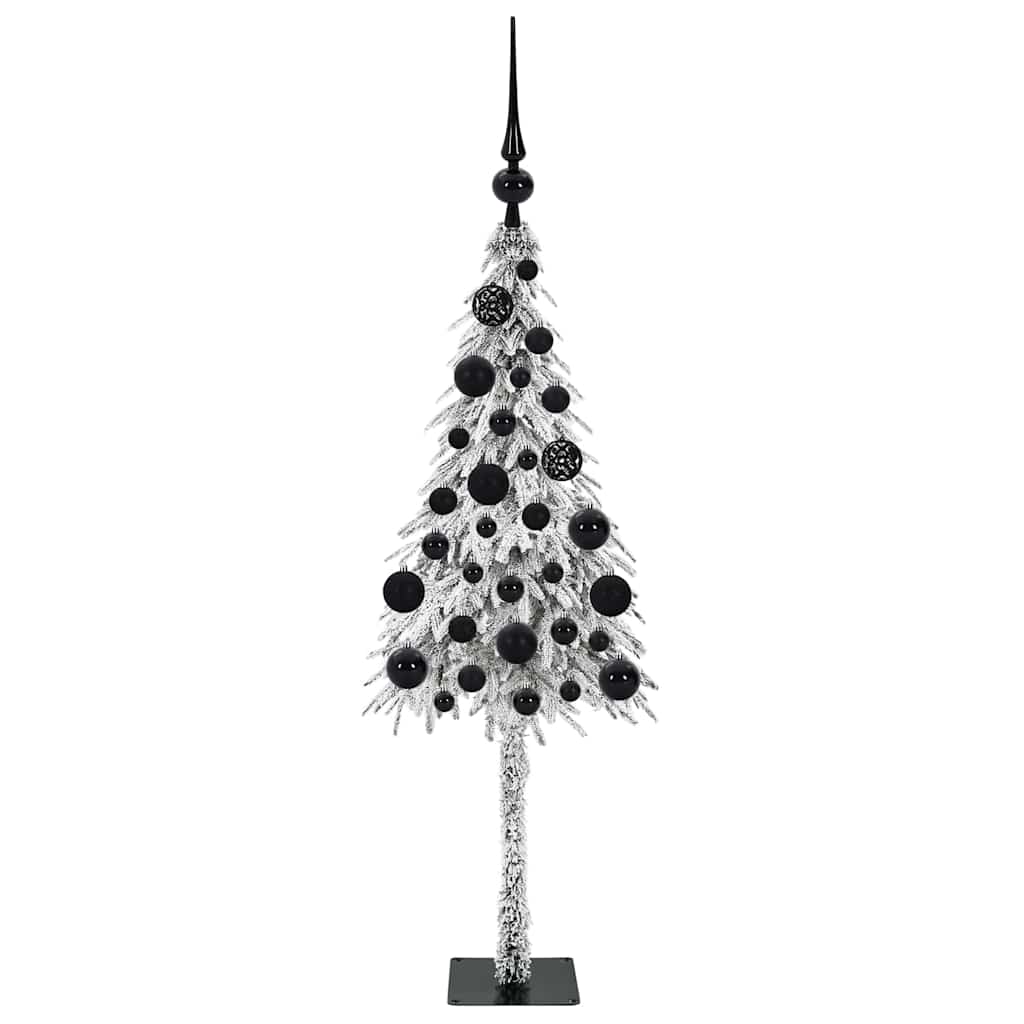 HKH Árvore de Natal com 150 Leds com Suporte Branco em Aço e PE