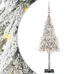 HKH Árvore de Natal com 150 Leds com Suporte Branco em Aço e PE