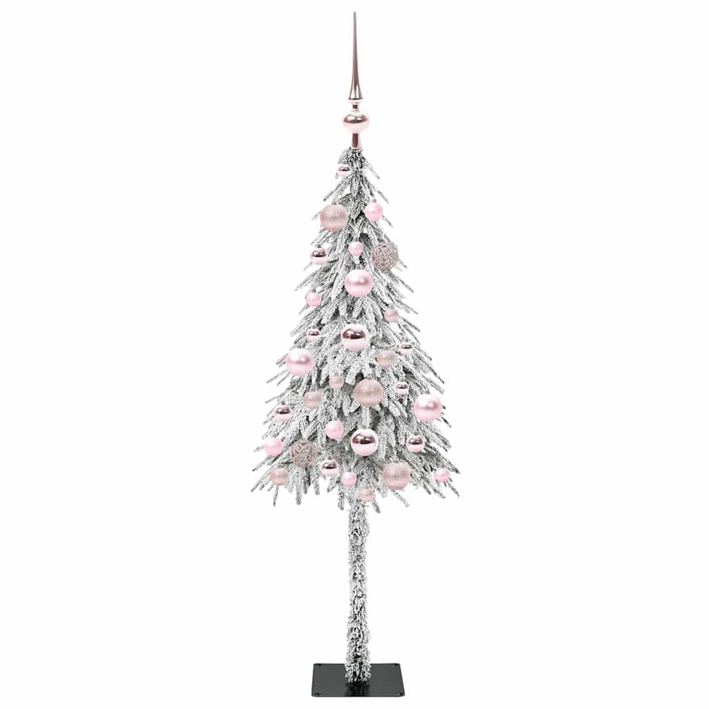 HKH Árvore de Natal com 150 Leds com Suporte Branco em Aço e PE
