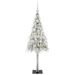 HKH Árvore de Natal com 150 Leds com Suporte Branco em Aço e PE