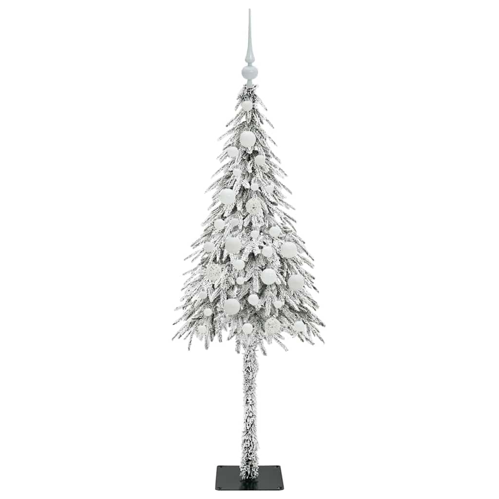 HKH Árvore de Natal com 150 Leds com Suporte Branco em Aço e PE