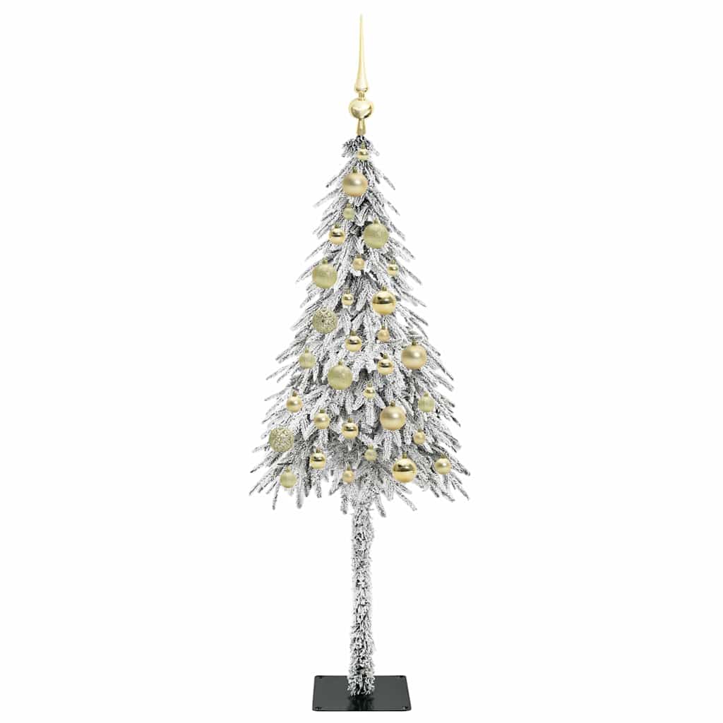 HKH Árvore de Natal com 150 Leds com Suporte Branco em Aço e PE