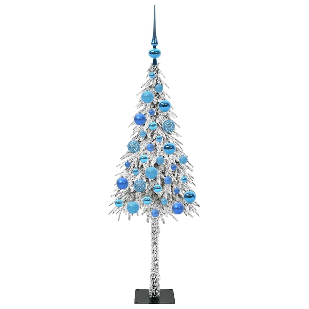 HKH Árvore de Natal com 150 Leds com Suporte Branco em Aço e PE