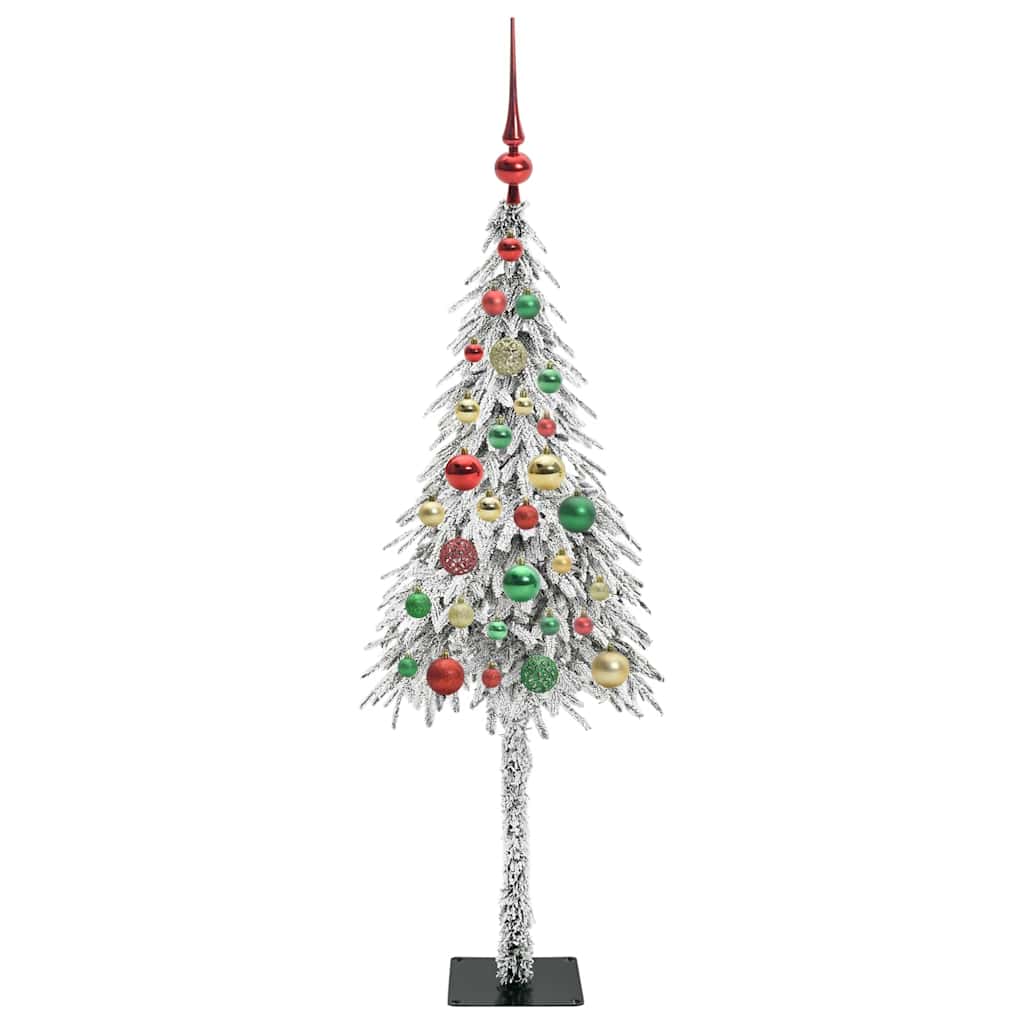 HKH Árvore de Natal com 150 Leds com Suporte Branco em Aço e PE