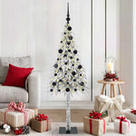 HKH Árvore de Natal com 150 Leds com Suporte Branco em Aço e PE