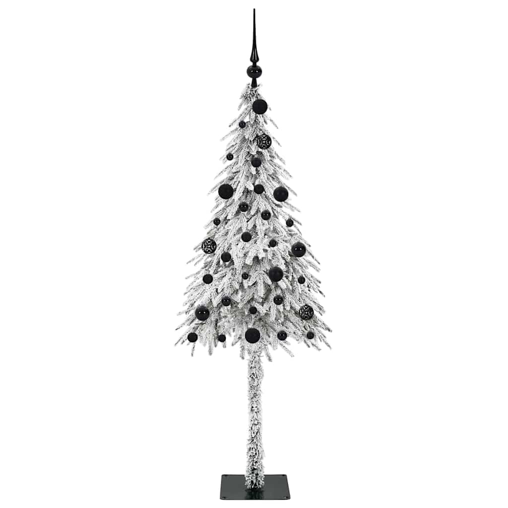 HKH Árvore de Natal com 150 Leds com Suporte Branco em Aço e PE