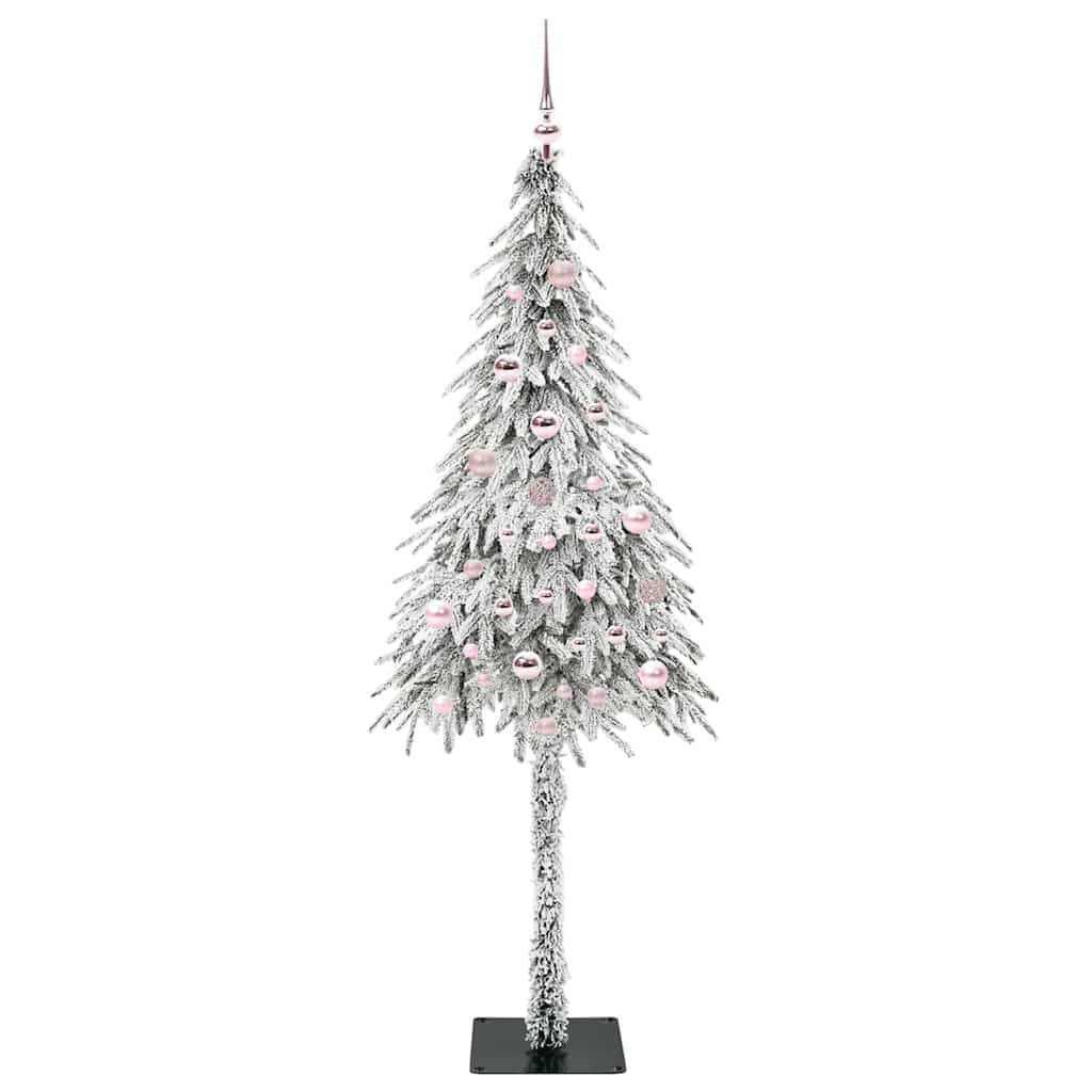 HKH Árvore de Natal com 150 Leds com Suporte Branco em Aço e PE