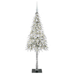 HKH Árvore de Natal com 150 Leds com Suporte Branco em Aço e PE