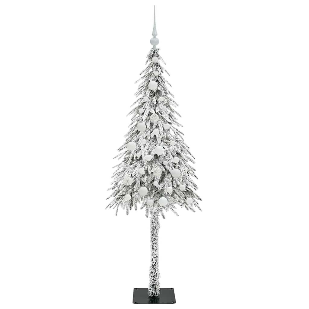 HKH Árvore de Natal com 150 Leds com Suporte Branco em Aço e PE