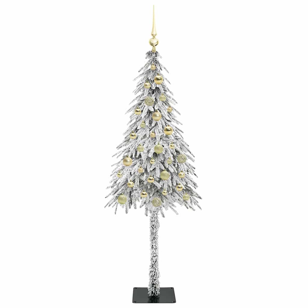 HKH Árvore de Natal com 150 Leds com Suporte Branco em Aço e PE