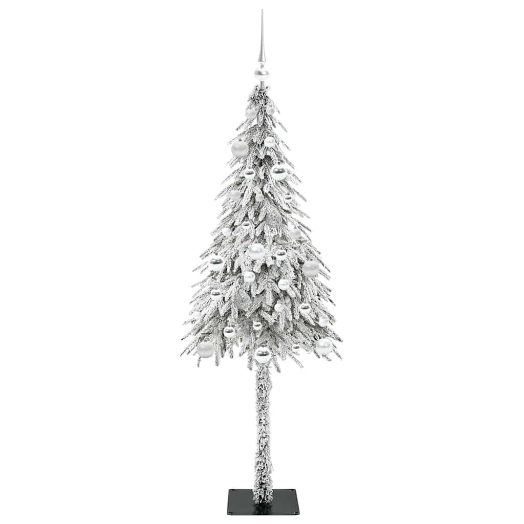 HKH Árvore de Natal com 150 Leds com Suporte Branco em Aço e PE