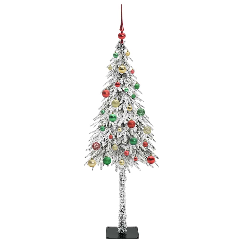 HKH Árvore de Natal com 150 Leds com Suporte Branco em Aço e PE