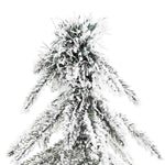 HKH Árvore de Natal com 300 Leds com Suporte Branco em Aço e PE