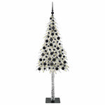 HKH Árvore de Natal com 300 Leds com Suporte Branco em Aço e PE