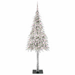 HKH Árvore de Natal com 300 Leds com Suporte Branco em Aço e PE