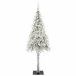 HKH Árvore de Natal com 300 Leds com Suporte Branco em Aço e PE