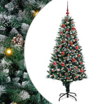 HKH Árvore de Natal Artificial Verde em Aço e Plástico em PVC