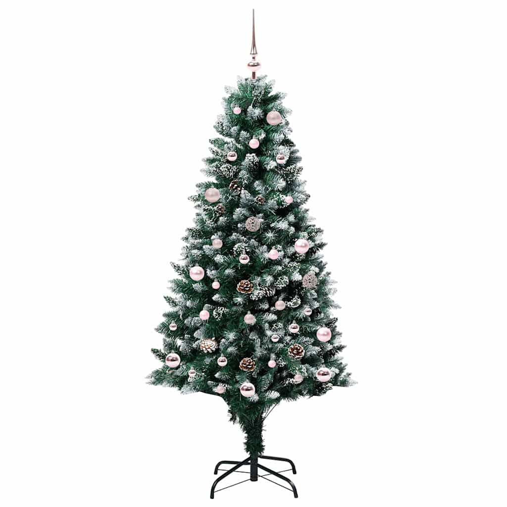 HKH Árvore de Natal Artificial Verde em Aço e Plástico em PVC