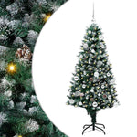 HKH Árvore de Natal Artificial Verde em Aço e Plástico em PVC