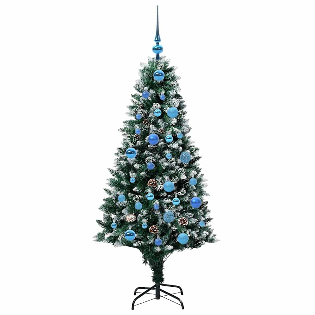 HKH Árvore de Natal Artificial Verde em Aço e Plástico em PVC