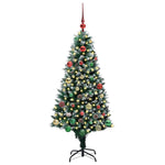 HKH Árvore de Natal Artificial Verde em Aço e Plástico em PVC