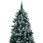 HKH Árvore de Natal Artificial Verde em Aço e PVC
