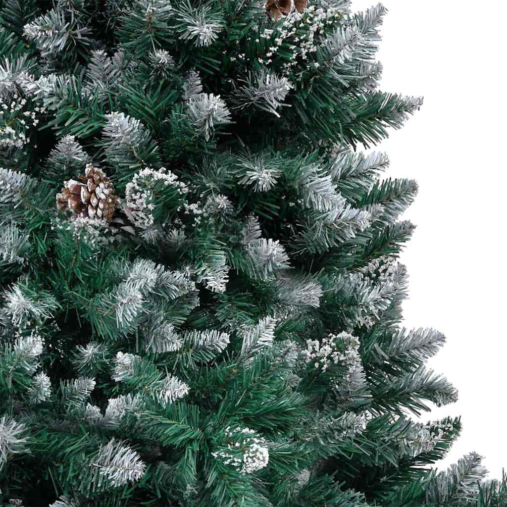 HKH Árvore de Natal Artificial Verde em Aço e PVC