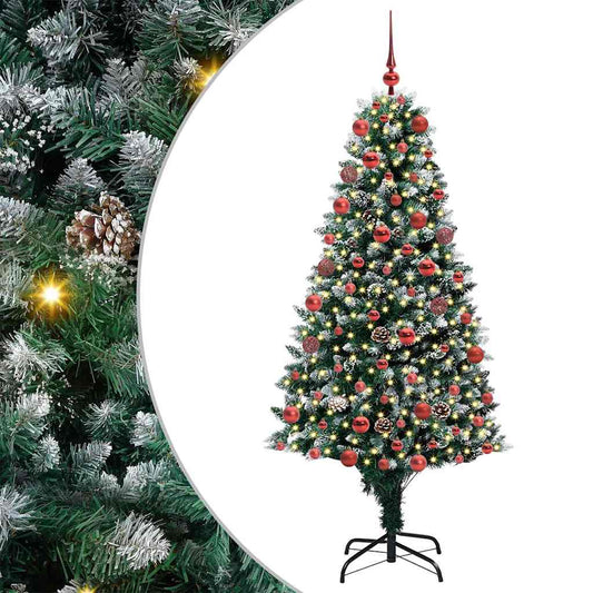HKH Árvore de Natal Artificial Verde em Aço e Plástico em PVC