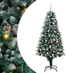 HKH Árvore de Natal Artificial Verde em Aço e Plástico em PVC