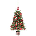 HKH Árvore de Natal com 150 Leds com Suporte Verde em PE