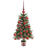 HKH Árvore de Natal com 150 Leds com Suporte Verde em PE