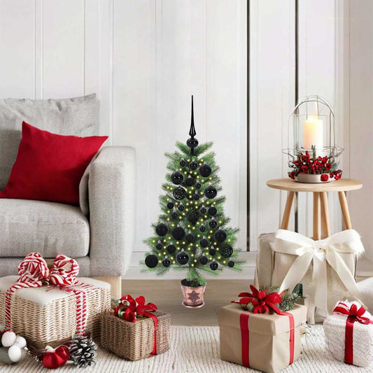 HKH Árvore de Natal com 150 Leds com Suporte Verde em PE