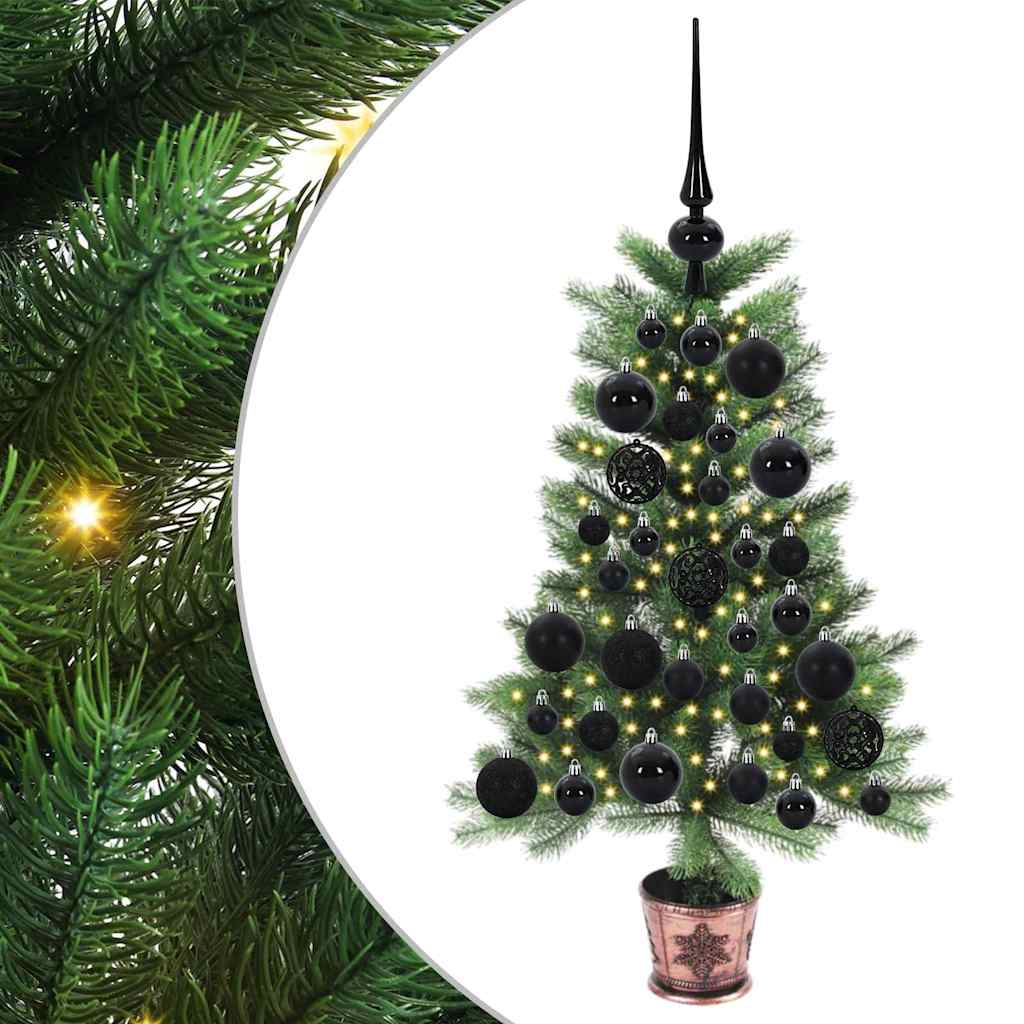 HKH Árvore de Natal com 150 Leds com Suporte Verde em PE