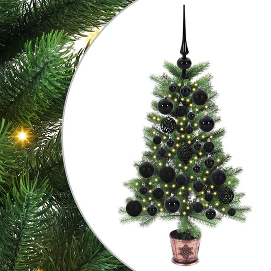 HKH Árvore de Natal com 150 Leds com Suporte Verde em PE