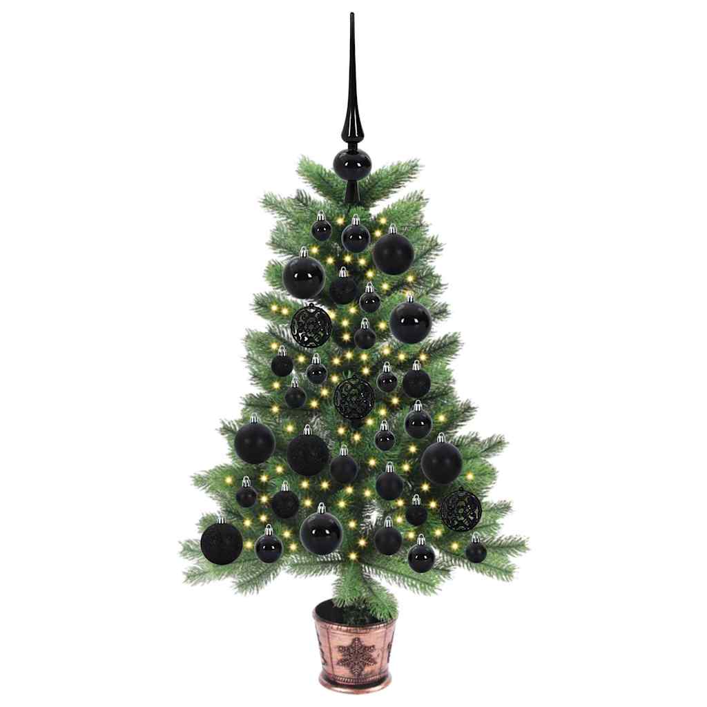 HKH Árvore de Natal com 150 Leds com Suporte Verde em PE