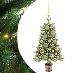 HKH Árvore de Natal com 150 Leds com Suporte Verde em PE